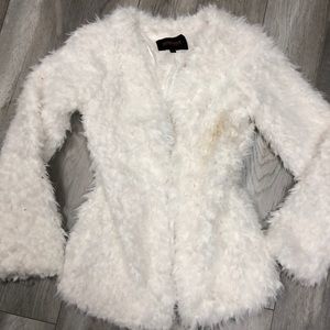 Faux fur jacket